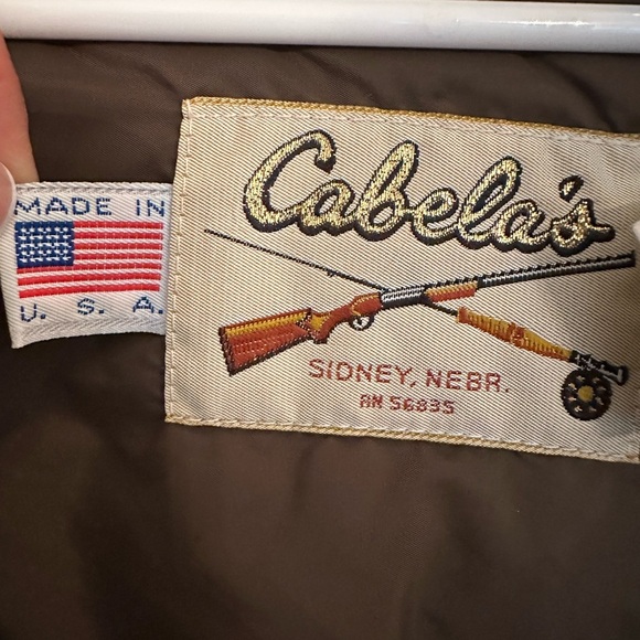 VTG CABELAS Men's SZ Large USA GoreTex Frogskin Camo Hooded Hunting Jacket Coat - Picture 6 of 9